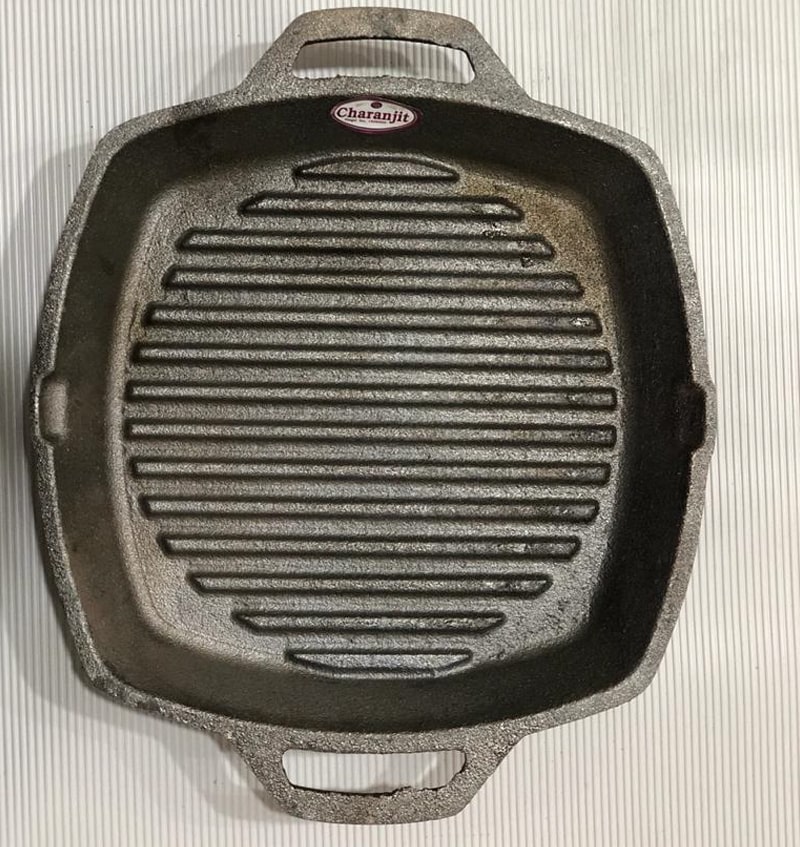 Cast Iron Grill Pan Without Handle Manufacturers